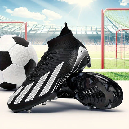 New Men Football Boots Cleats Boys Ultralight Sport Soccer Shoes Adult Professional Non-Slip Comfortable Training Match Grass