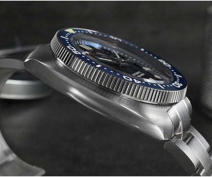 San Martin Turtle Men Diver Watch 44mm NH35 Automatic Mechanical Wristwatch Sapphire Waterproof 200m Luminous Relojes SN0047