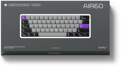 NuPhy Air60 HE Magnetic Switch Gaming Keyboard